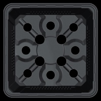 Maceta Cuadrada Semillero Teku Vqf 0.29l Vqf 8x8x7